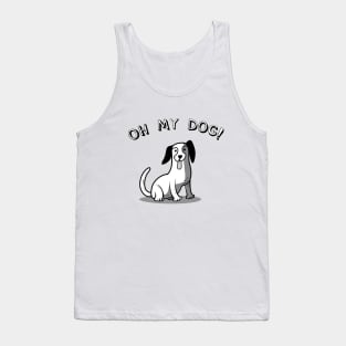 cute cartoon beagle dog Tank Top